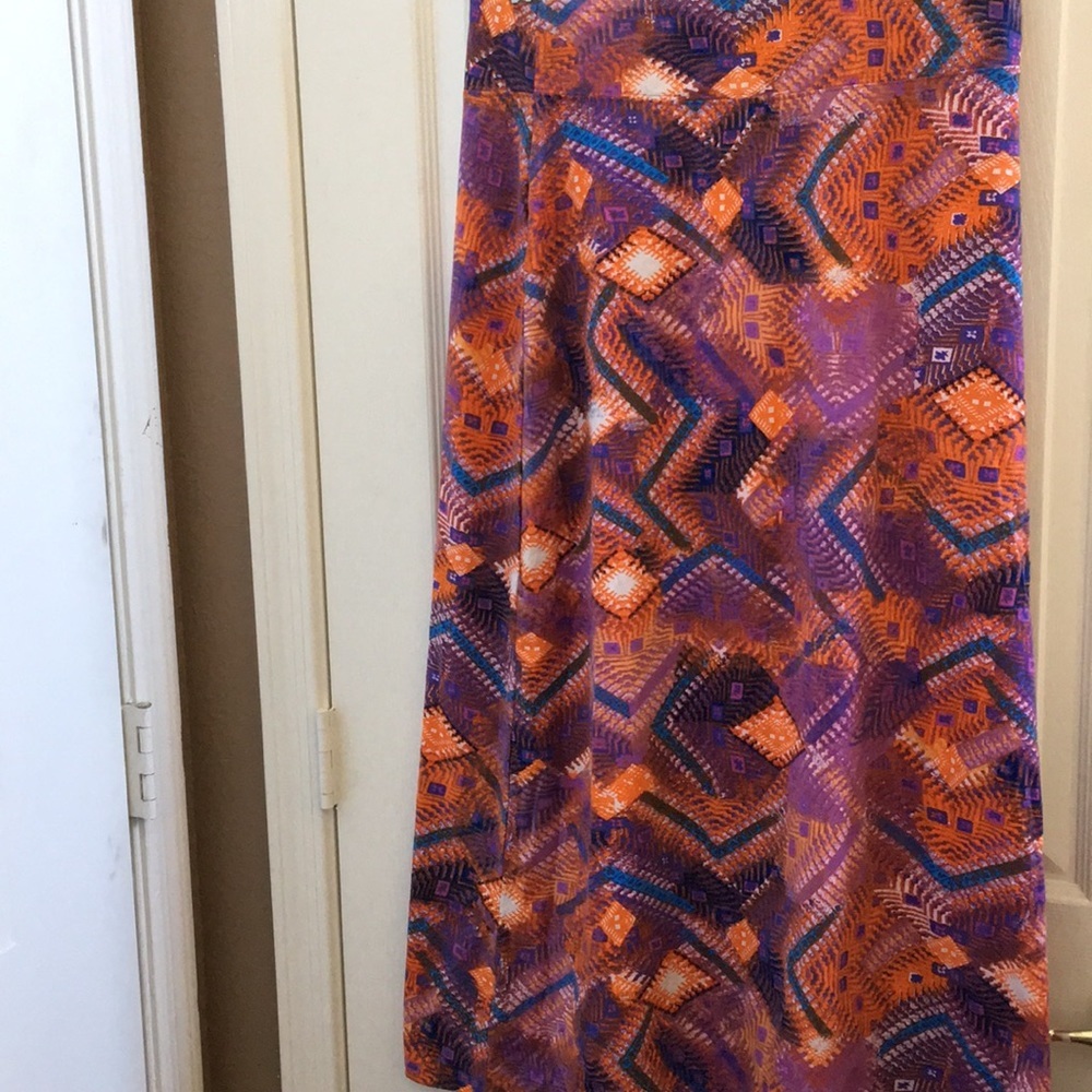 FINAL MARKDOWN Ladies indigo skirt large NWT